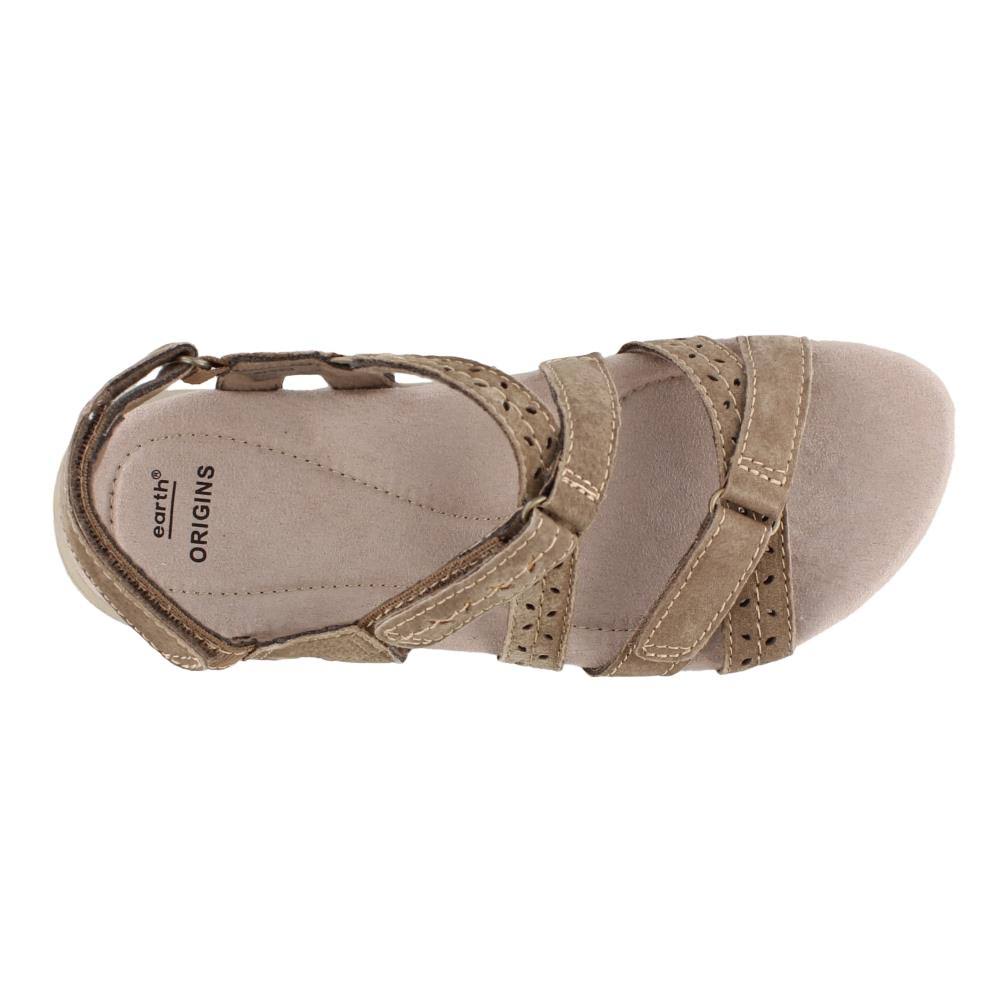 Women's Earth Origins Westfield Winona Sandal - Dark Brown - Size 12