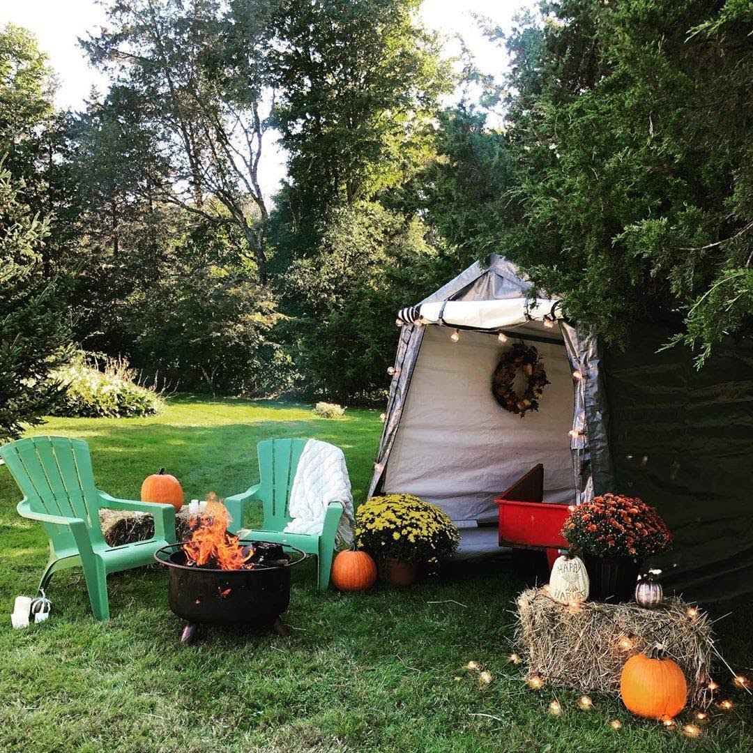 Abba Patio Storage Shelter 6 x 8- Feet Outdoor Shed Heavy Duty Canopy Grey