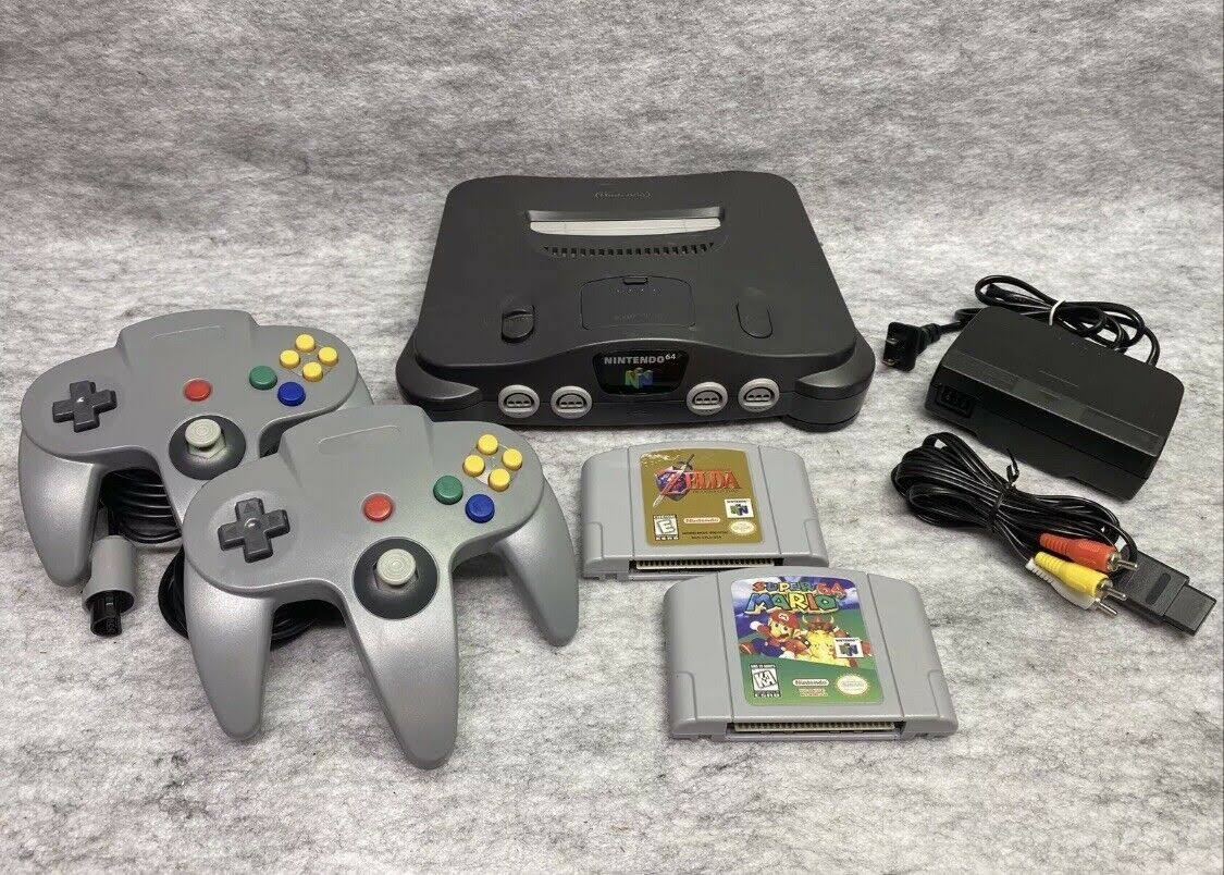 Nintendo 64 - Black - Console Only