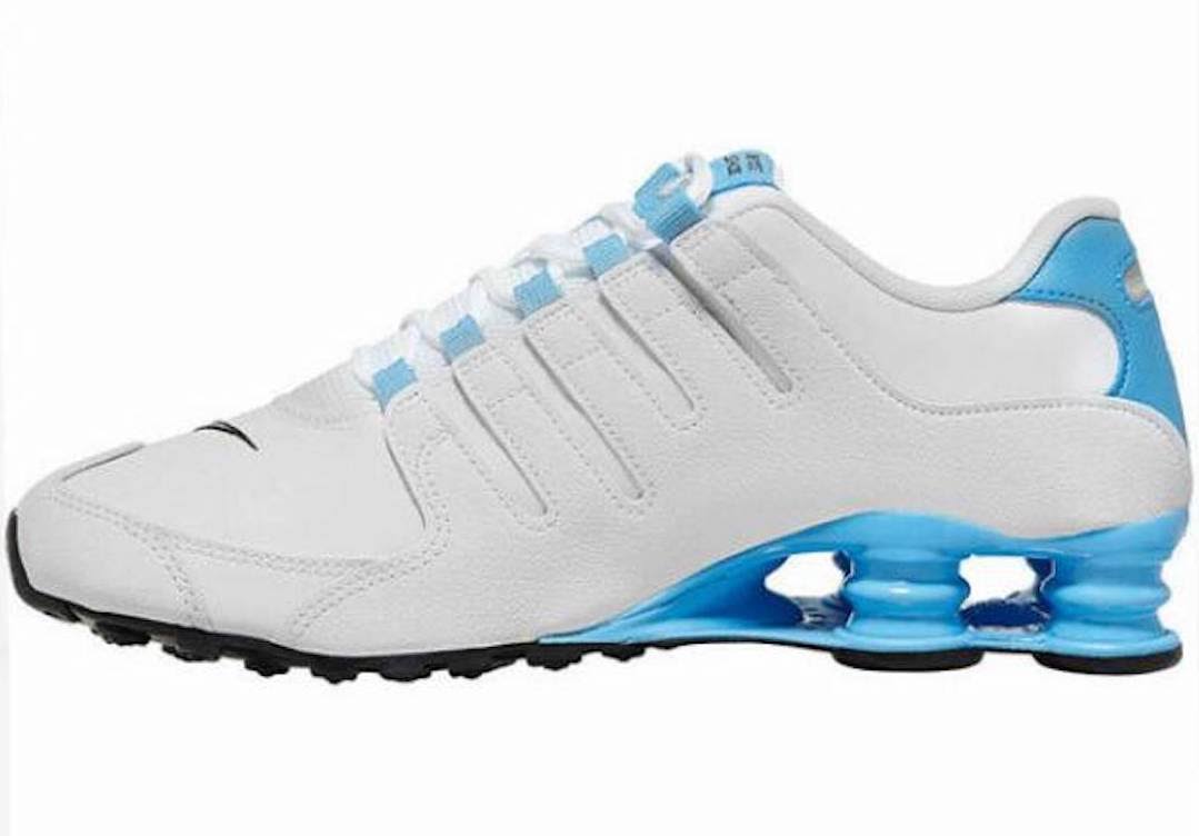 Nike Men's Shox NZ EU Casual Shoes 501524 - 11.0 / White