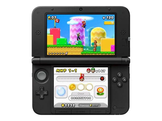Nintendo 3DS XL - Handheld game console - red