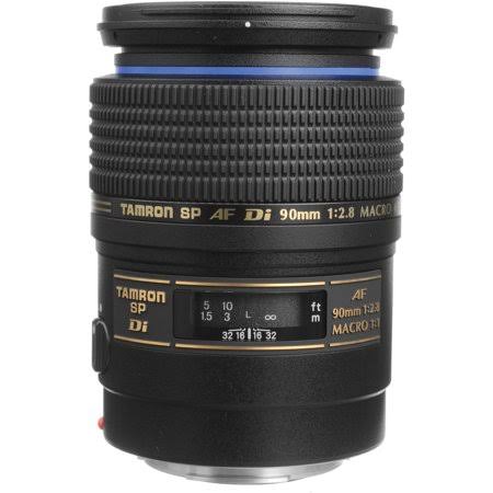 Refurbished Tamron SP 90mm f/2.8 di Macro Autofocus Lens for Canon Eos (Open Box), Size: One Size