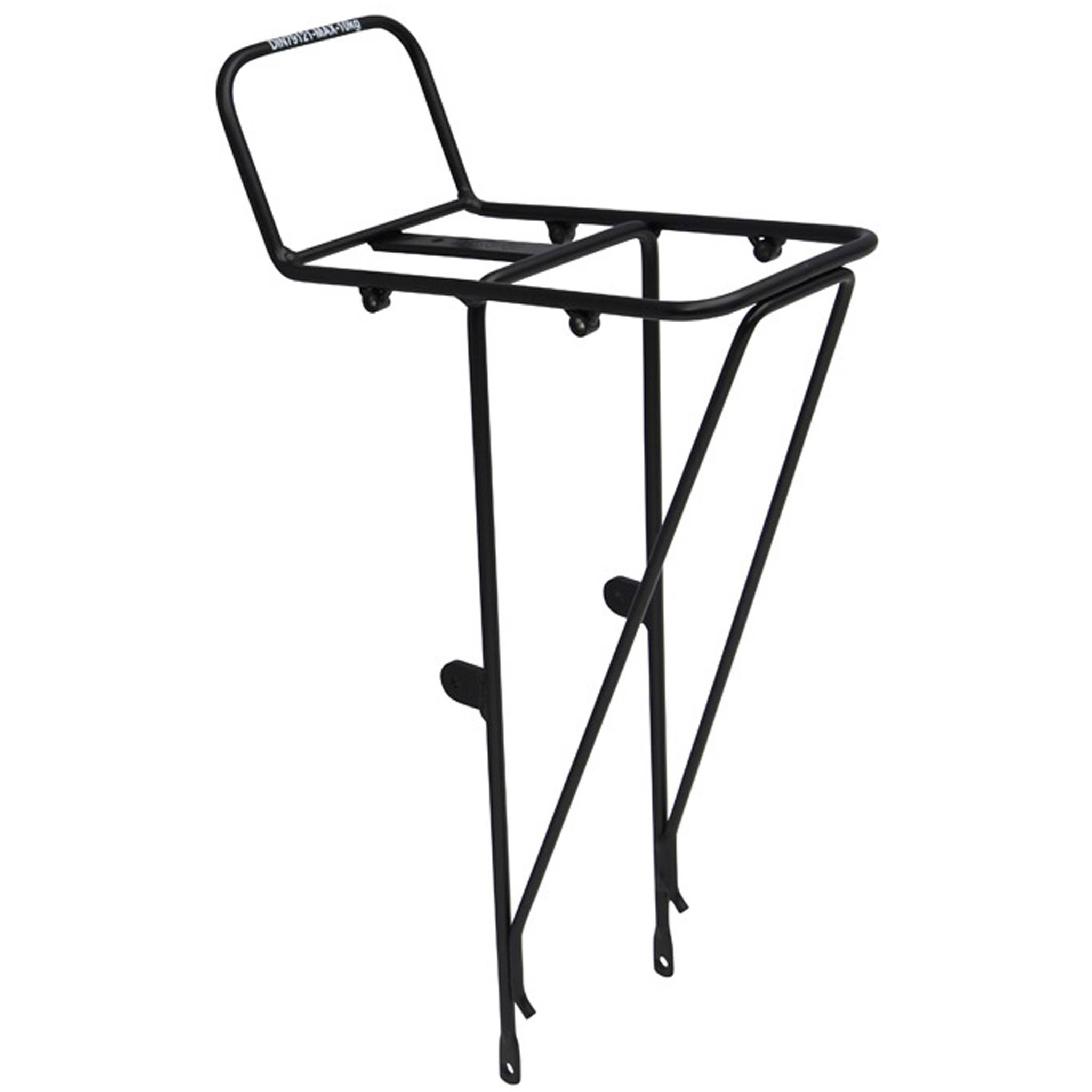 Soma Lucas 3 Front Bicycle Rack - Alloy Black - 18517