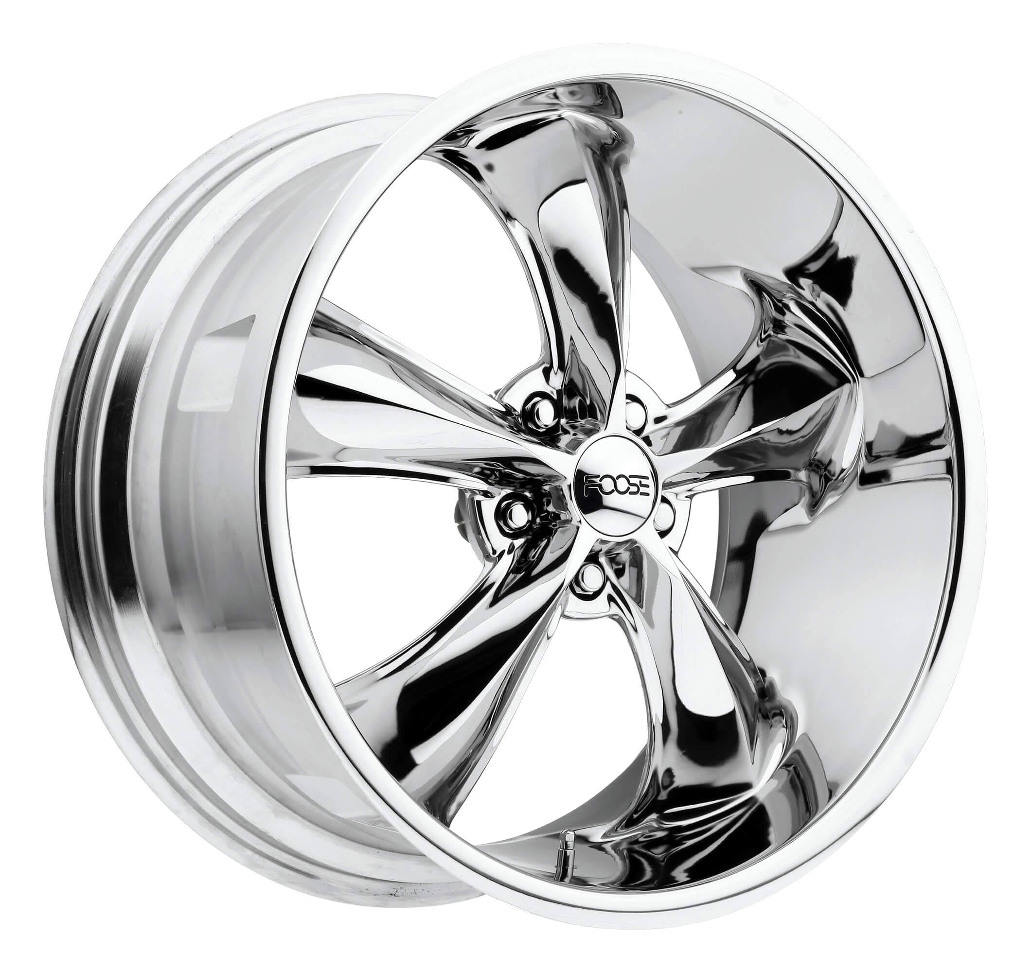 FOOSE Legend 17x7 5x120.65 Chrome Plated (1 mm)