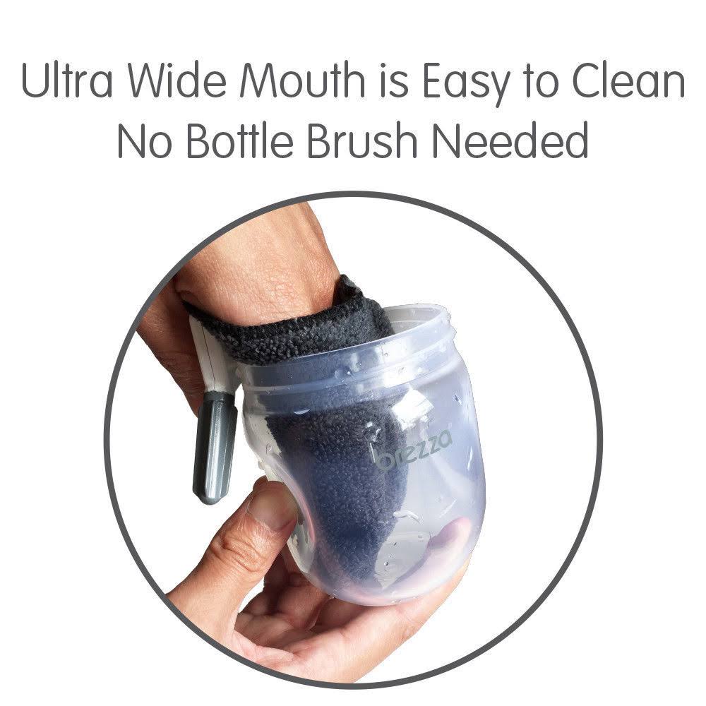 Baby Brezza Glass Baby Bottle Gift Set, 14 Piece