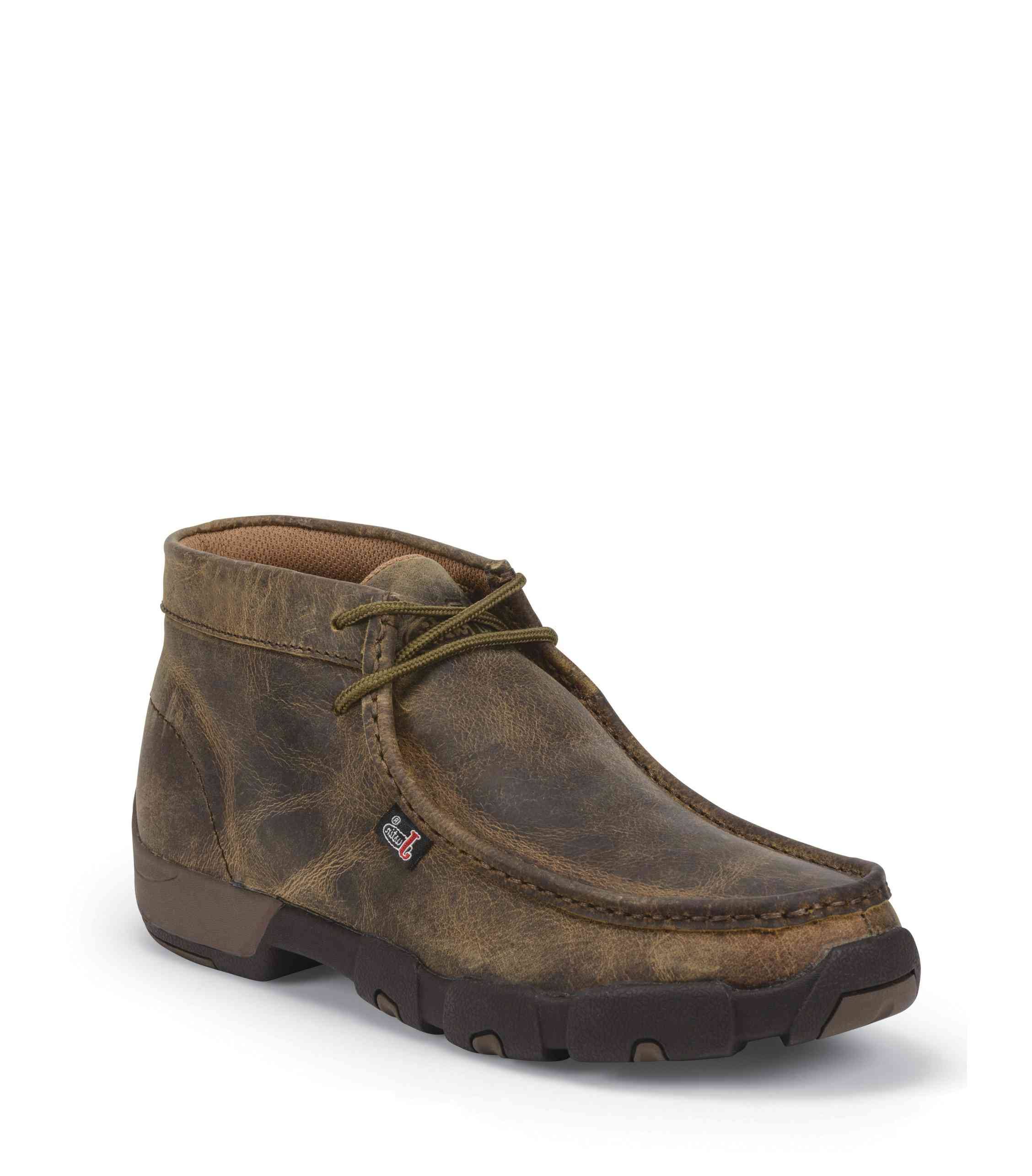 Justin Men's Cappie Dark Brown Casual Shoes 232