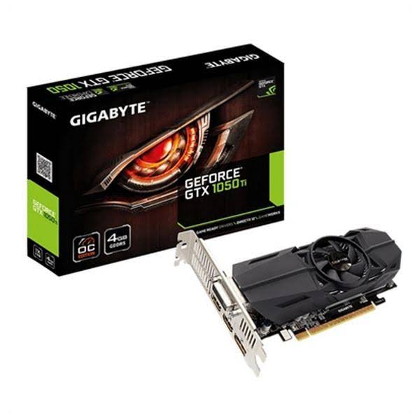 Gigabyte GeForce GTX 1050 Ti 0 Ti OC 4G Low Profile Graphics Card - 4 GB GDDR5 - 128-bit - 1328 MHz