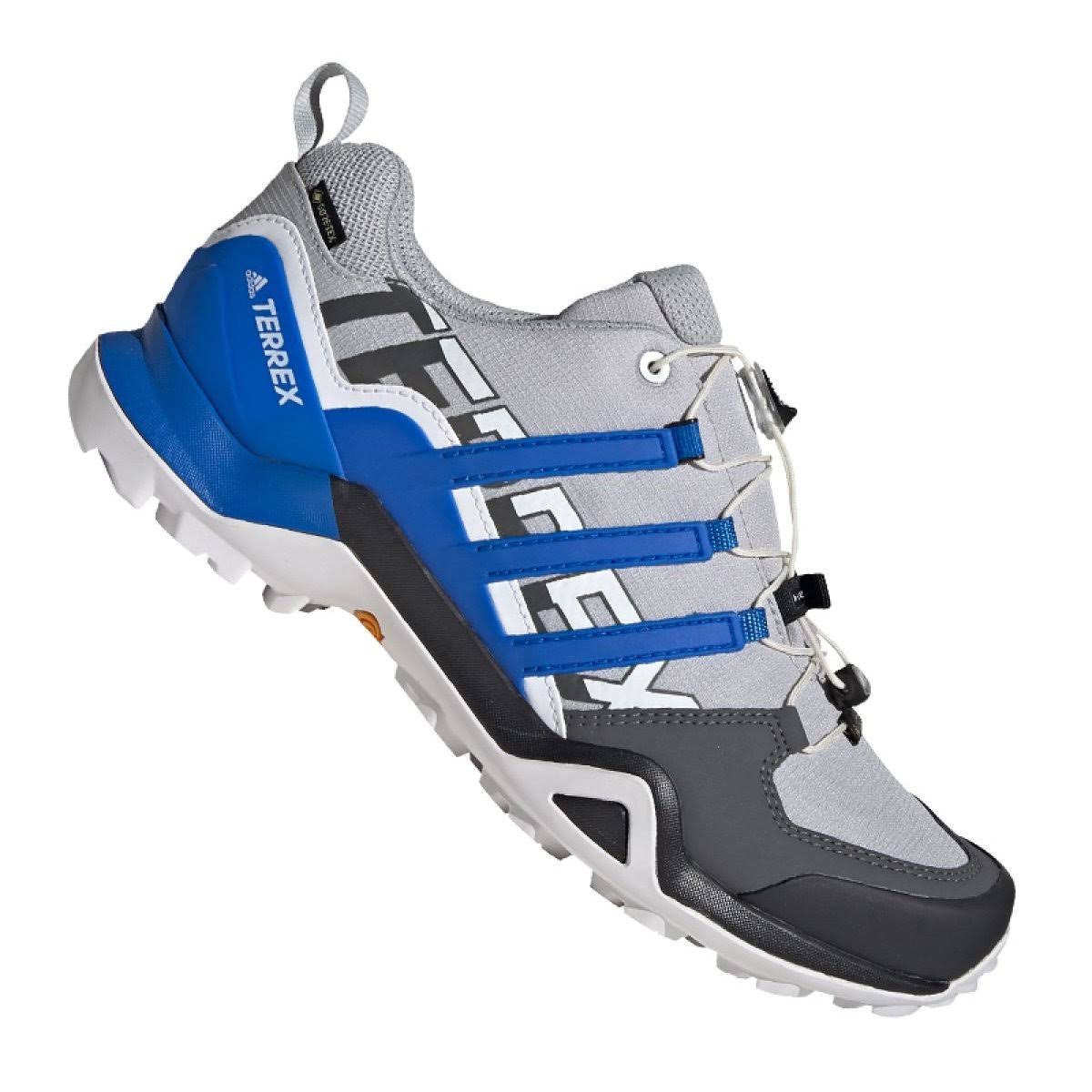 adidas Terrex Swift R2 GORE-TEX Shoes Grey Blue 45.5