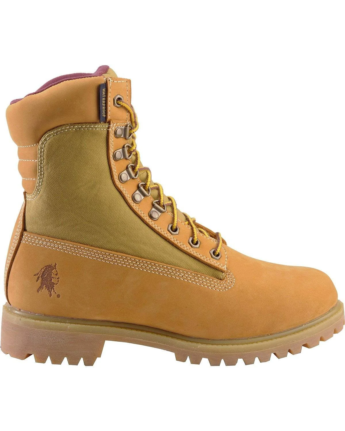 Chippewa Men's 8-Inch Waterproof Nubuck Work Boots