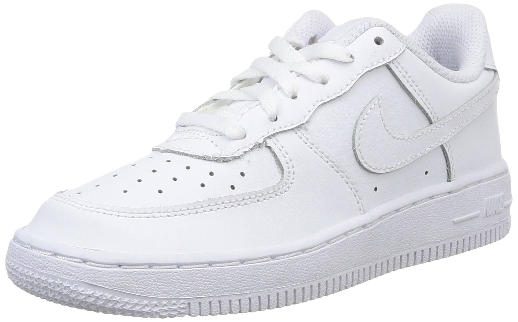 Nike Boys Air Force 1 Low Shoes, White, Size 3