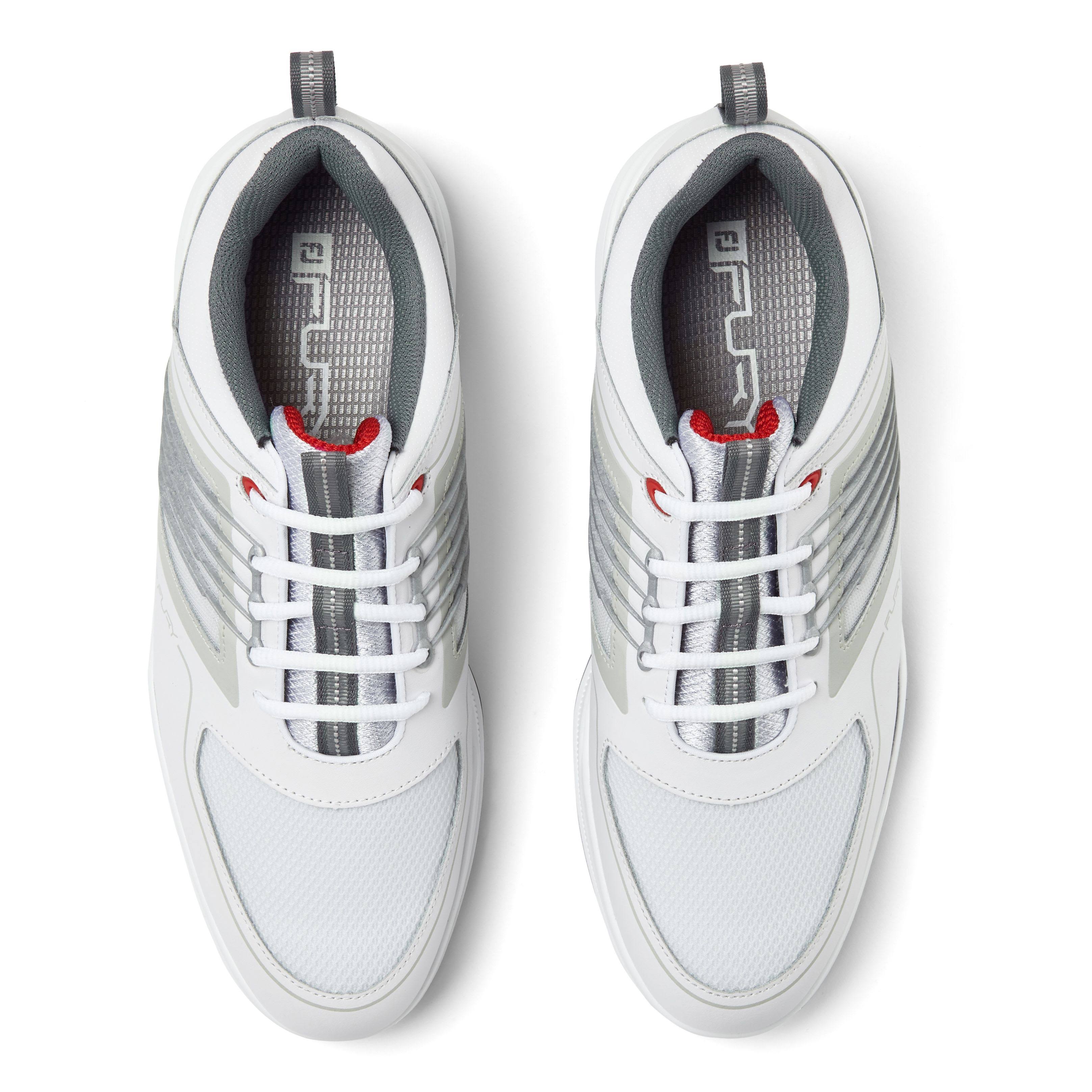 FootJoy Men's Fury Golf Shoes, White