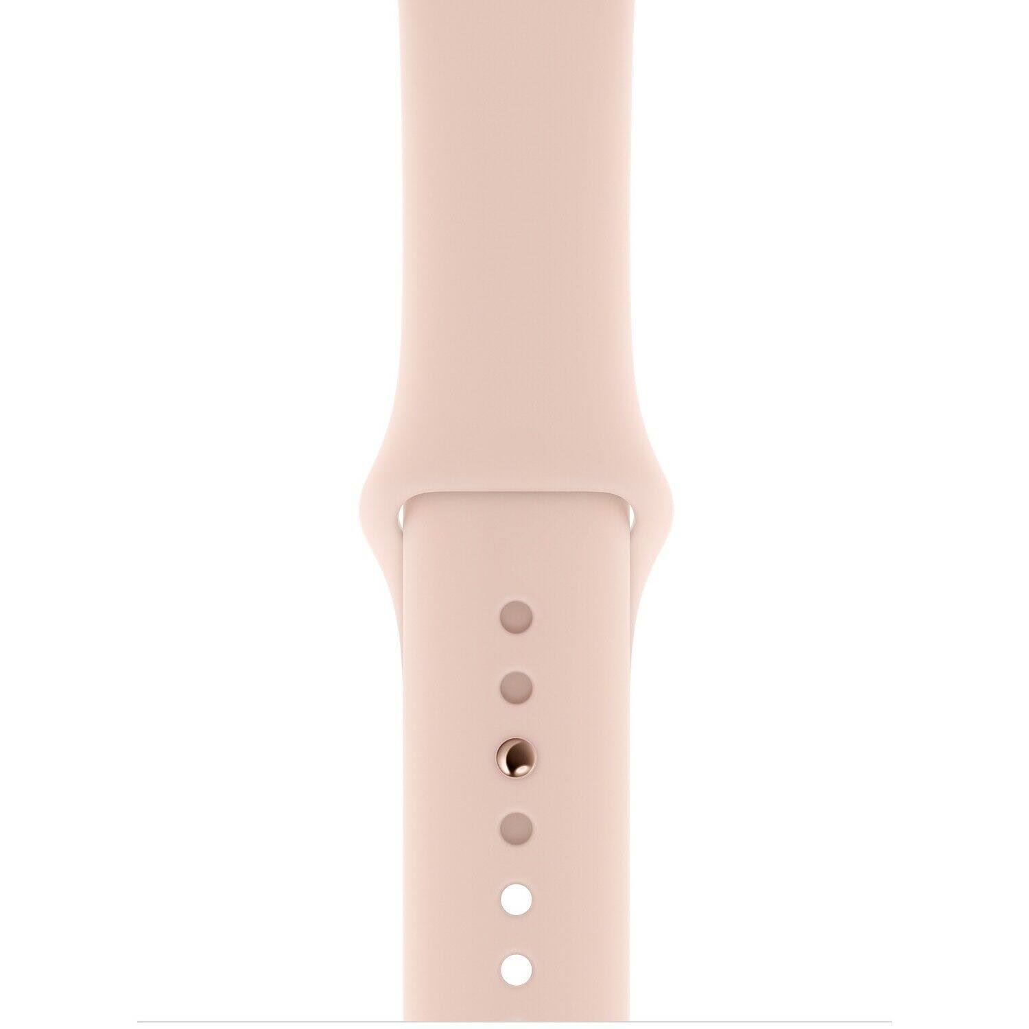 Apple Watch Series 4 - 40mm - GPS + Cellular - Gold Aluminum Case - Pink Sand Sport Band