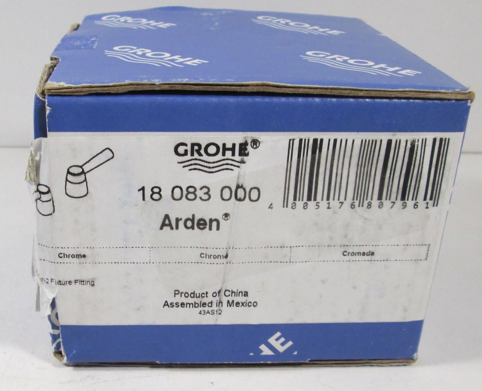 Grohe Arden Lever Handles, Starlight Chrome - 18083000