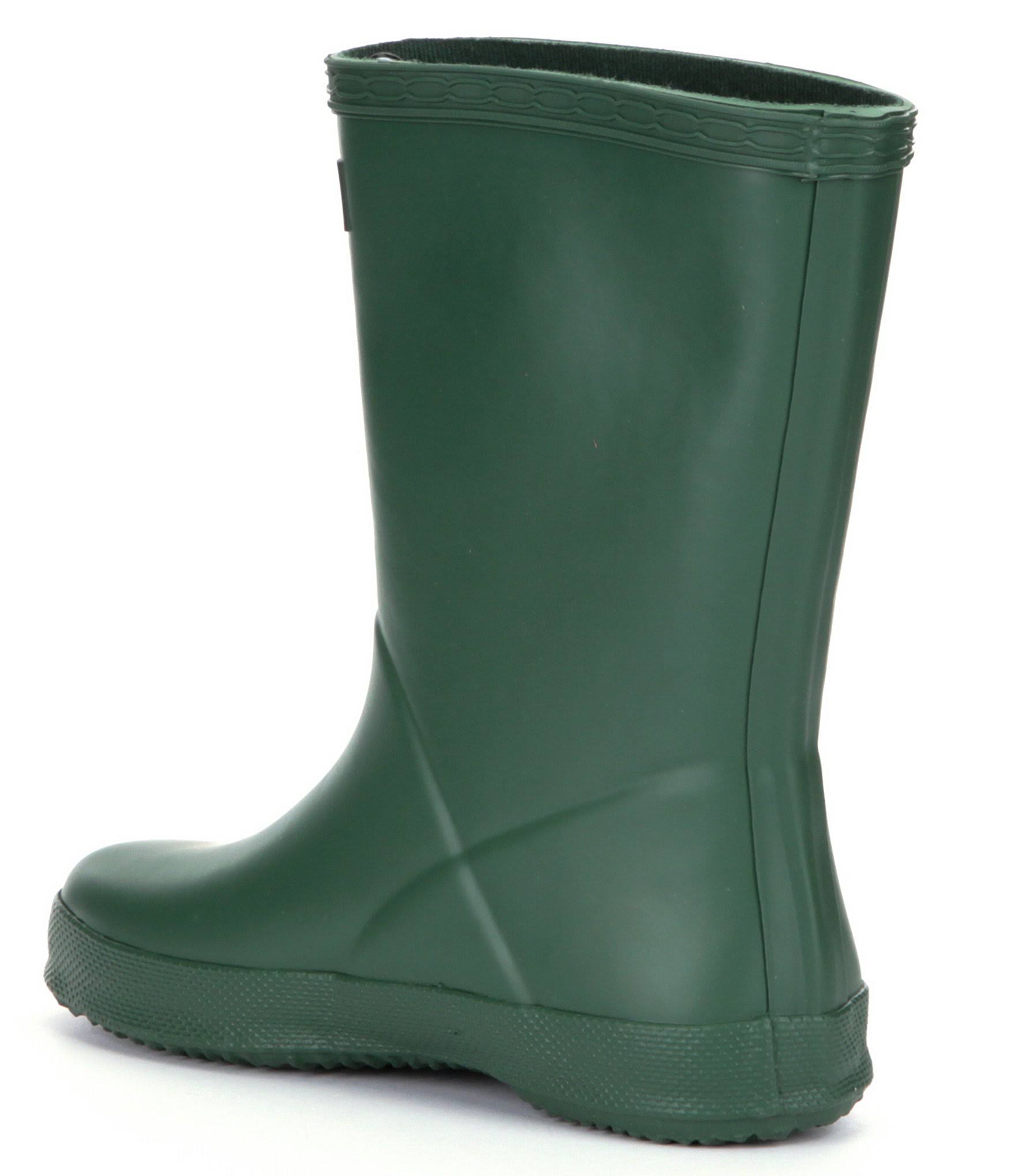 Hunter Original Kids First Classic Rain Boots - Green