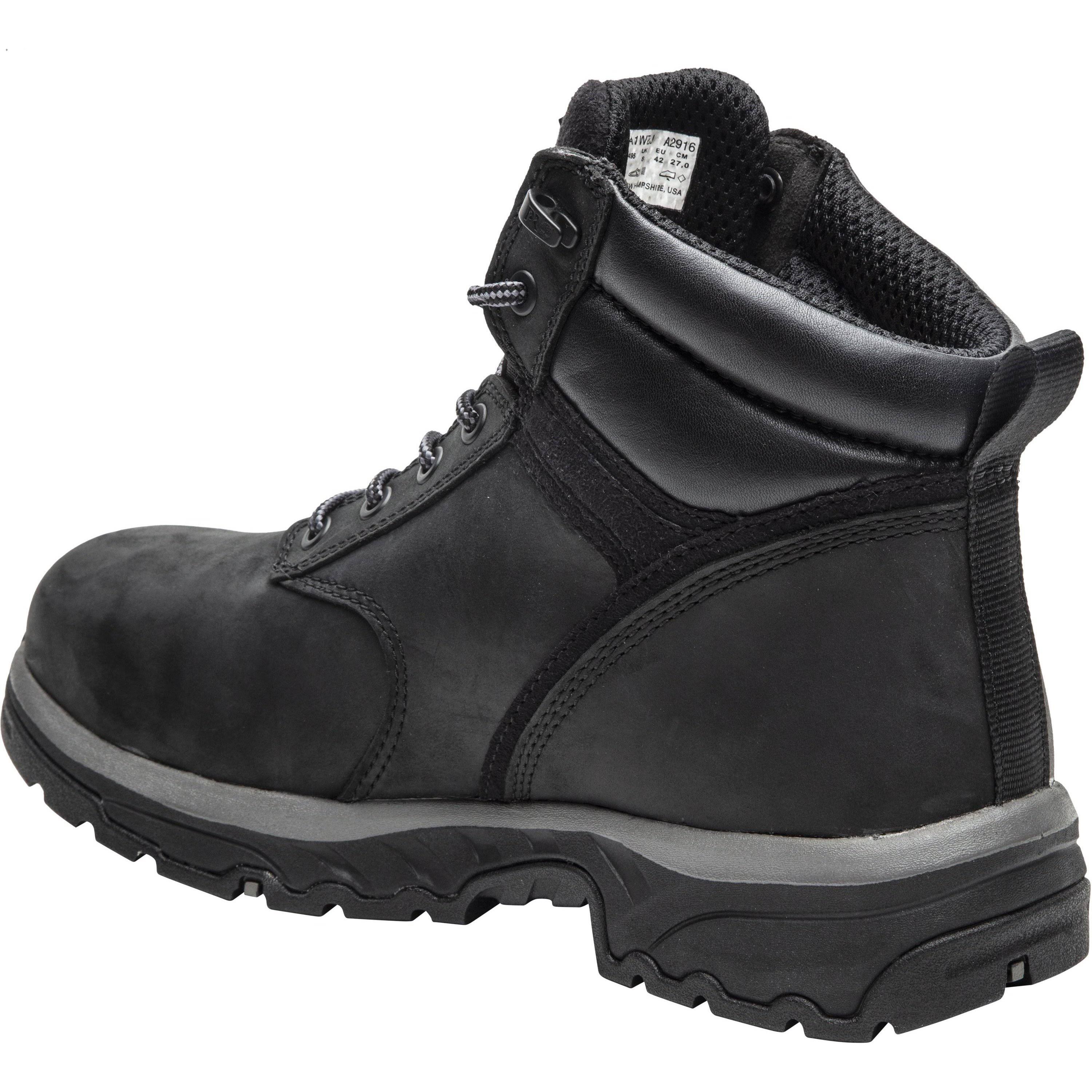 Timberland Pro Men's 6 in. Jigsaw Steel Toe Work Boot, Black
