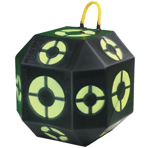 Rinehart 18 to 1 Archery Target - Black/Yellow