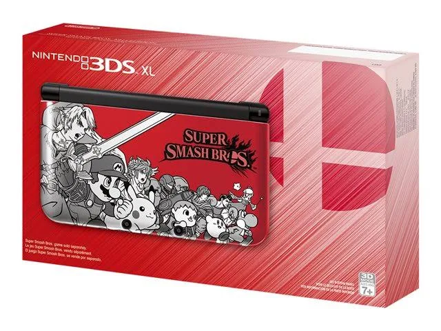 Nintendo 3DS XL - Handheld game console - red