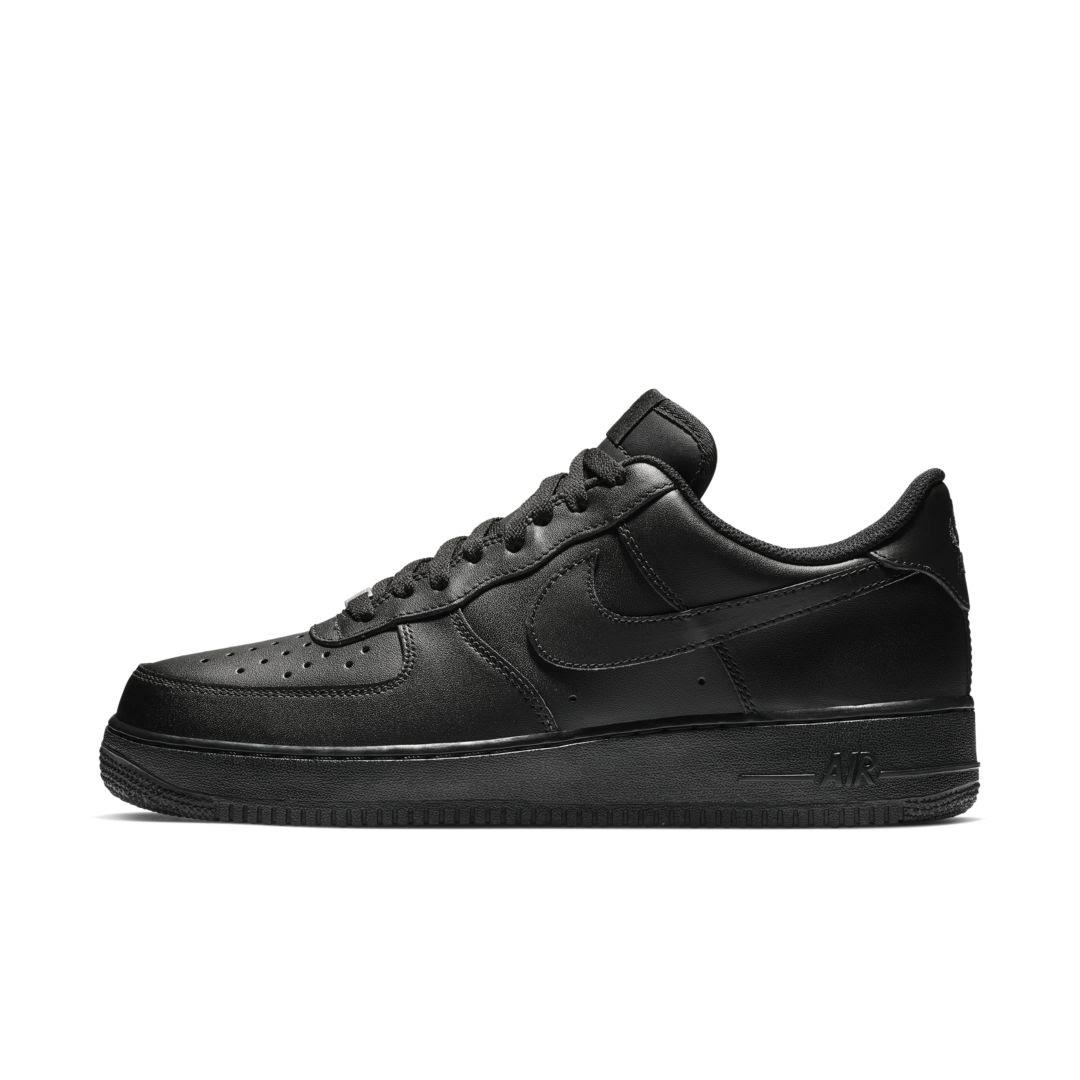 Men&s Nike Air Force 1 &07 Sneaker, Size 14 M - Black