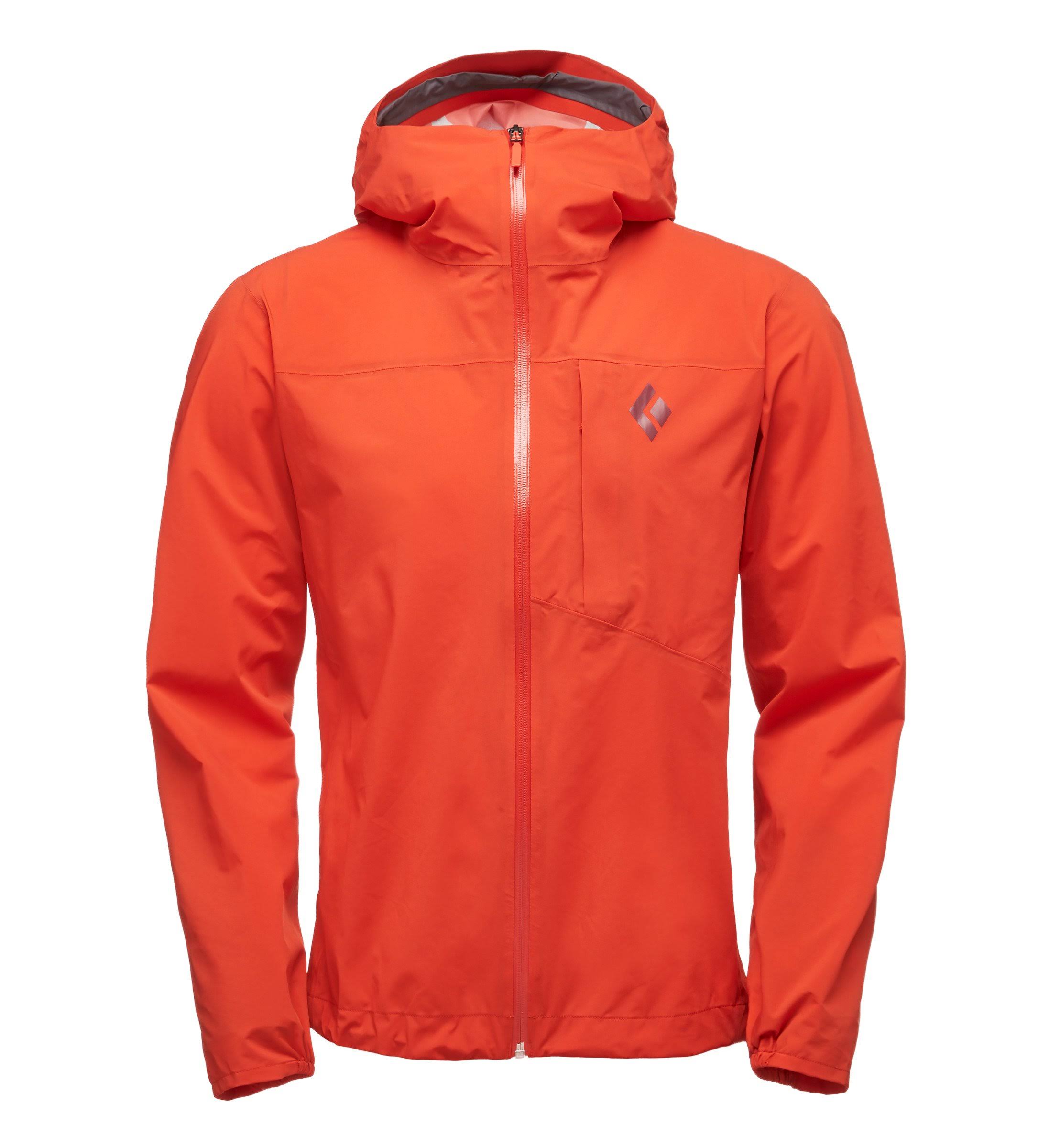 Black Diamond Men's Fineline Stretch Rain Shell - Xs - Kingfisher