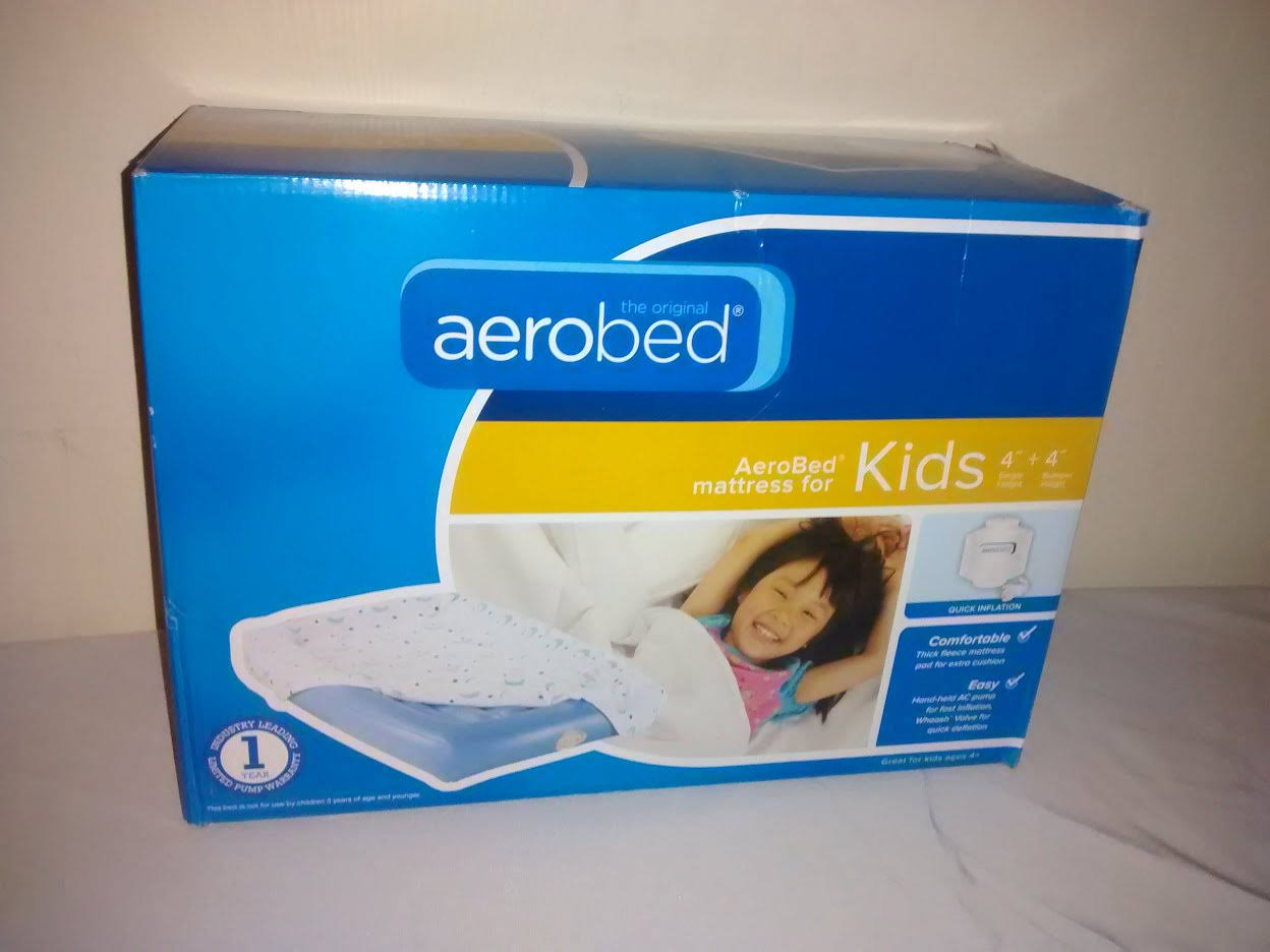 Aerobed 4+ Years Kids Inflatable Mattress Boys Girls Guests Portable Air Bed New