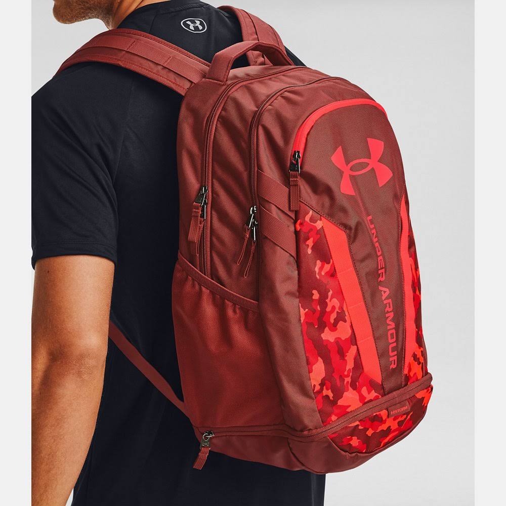 Under Armour Hustle 5.0 Backpack - Cinna Red/Beta