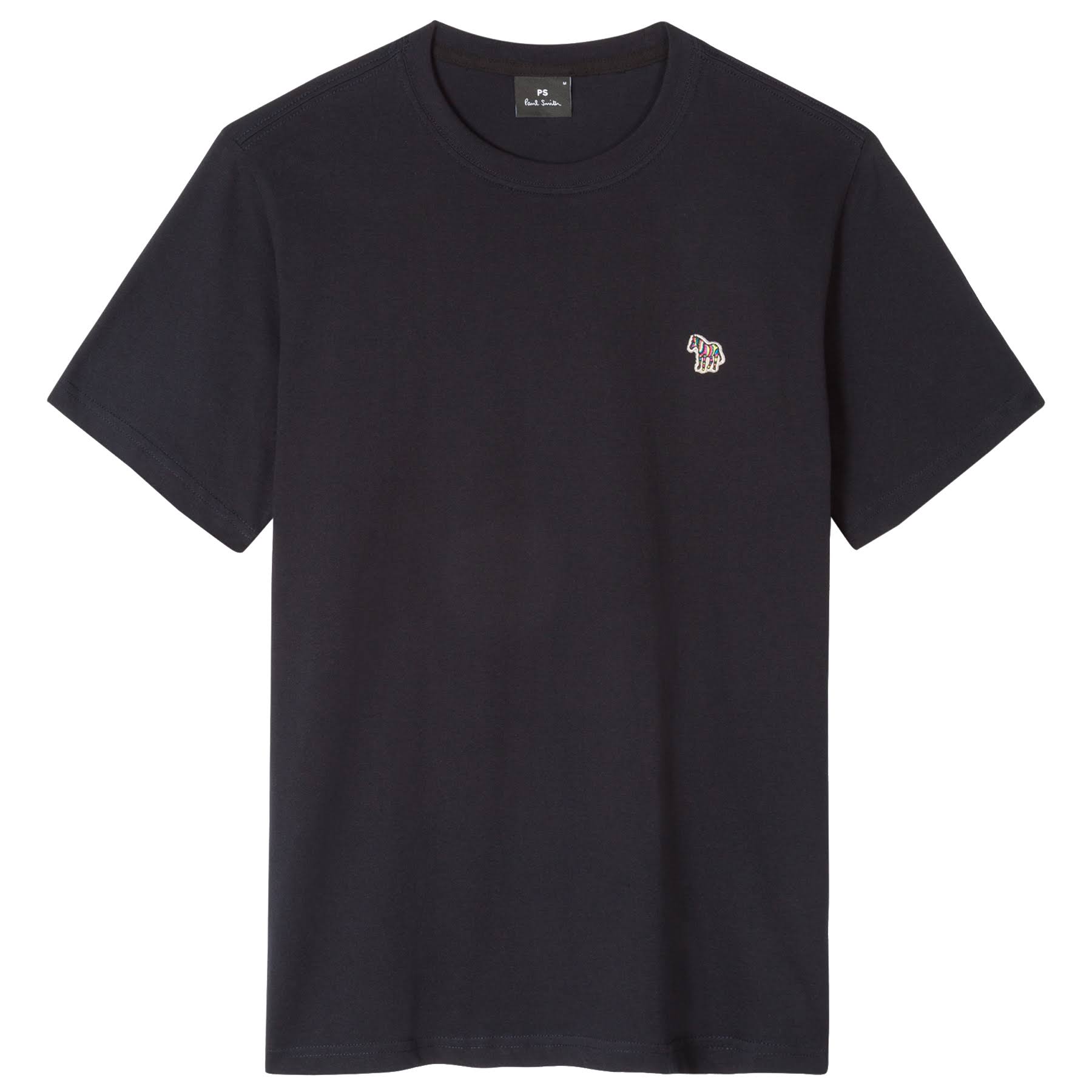 Paul Smith Organic Cotton Zebra Tee | Dark Navy | 011R-AZBRA Color: D