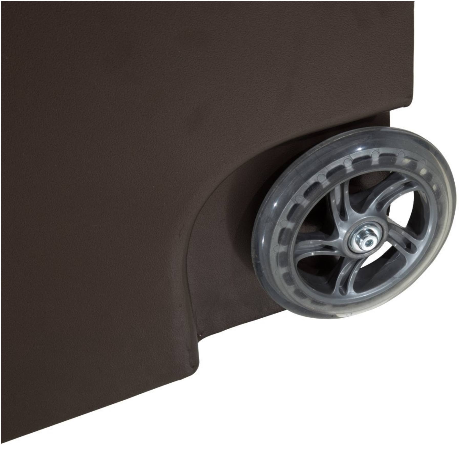 Abba Patio 30lb. Stainless Steel Square Umbrella Planter Base with Wheels