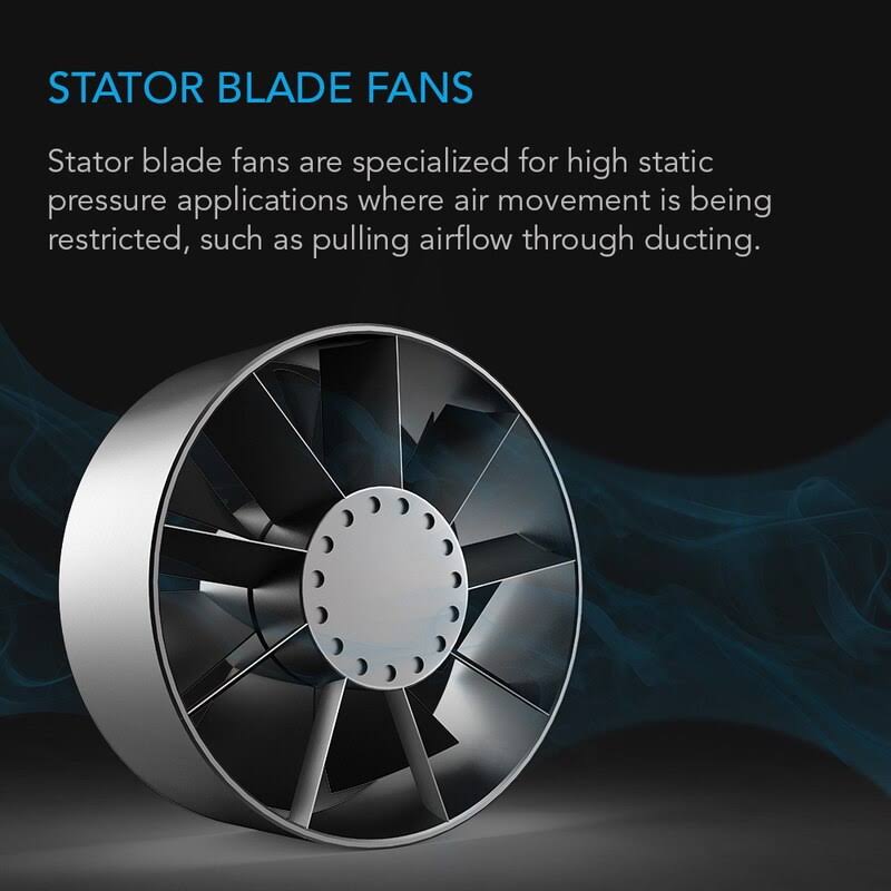 AC Infinity Airtap T6 6-in x 10-in Register Booster Fan - Bronze