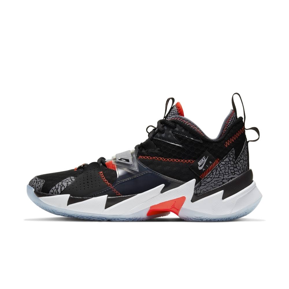 Jordan Why Not Zer0.3 Black Cement - Size 7 Kids
