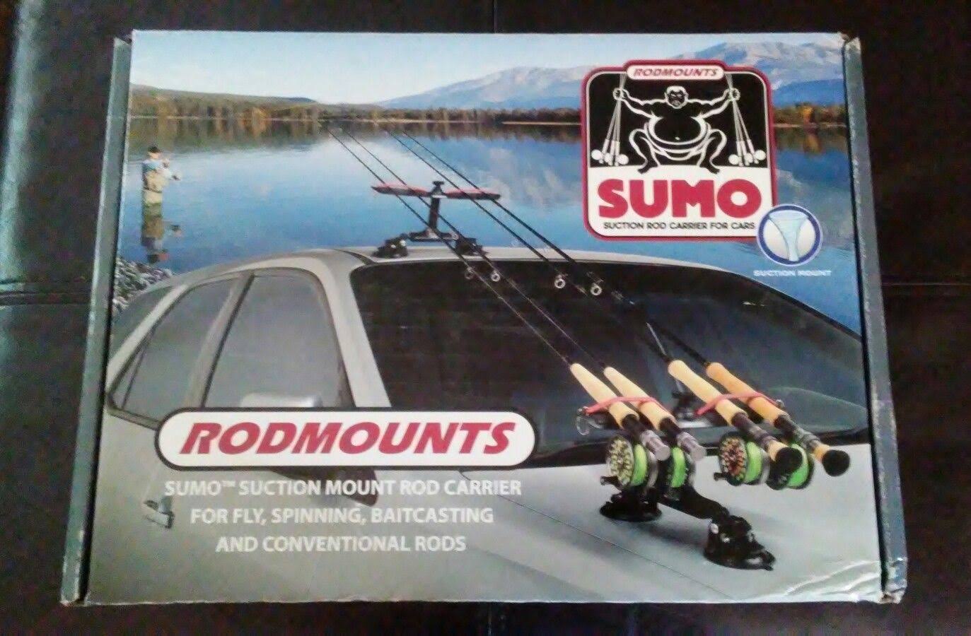 Sumo Suction Mount Rod Carrier