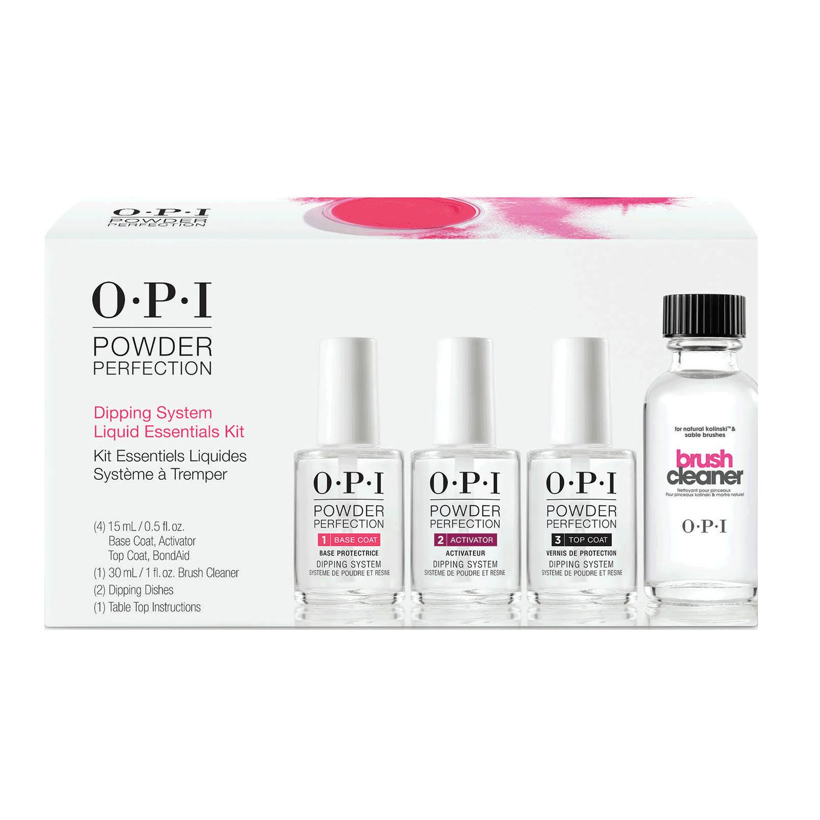 OPI Powder Perfection - Dipping System Liquid Essentials Kit