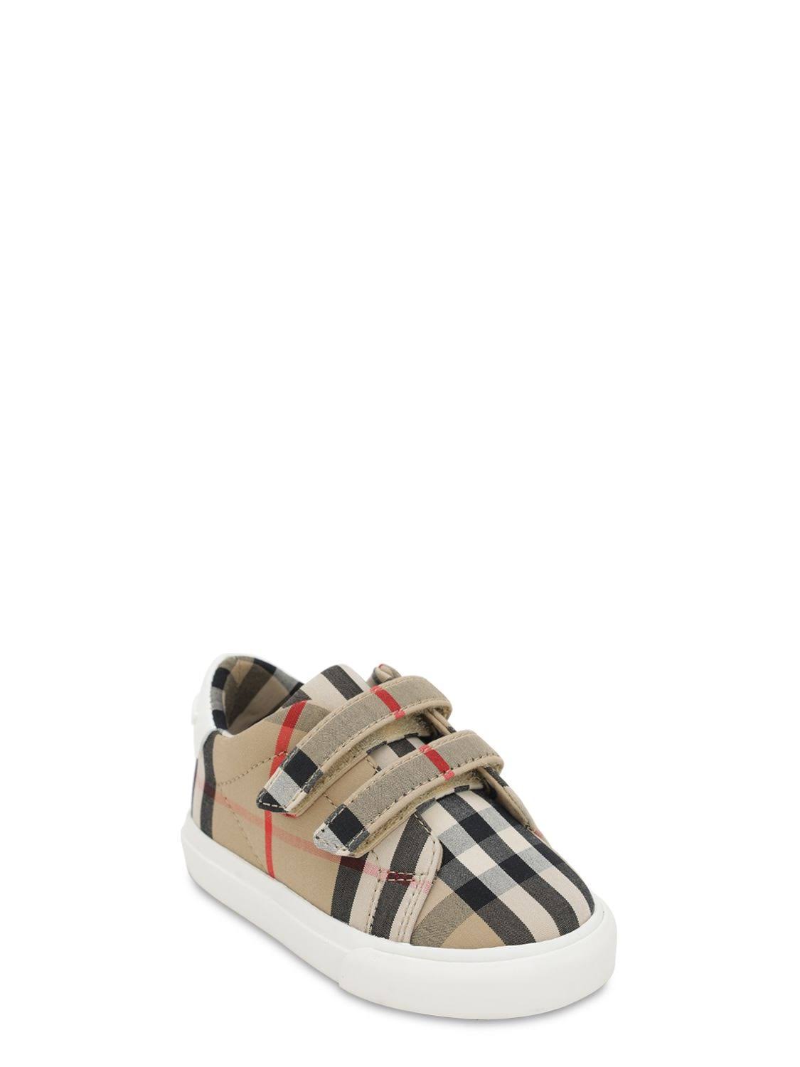 Burberry Vintage Check Canvas Sneaker