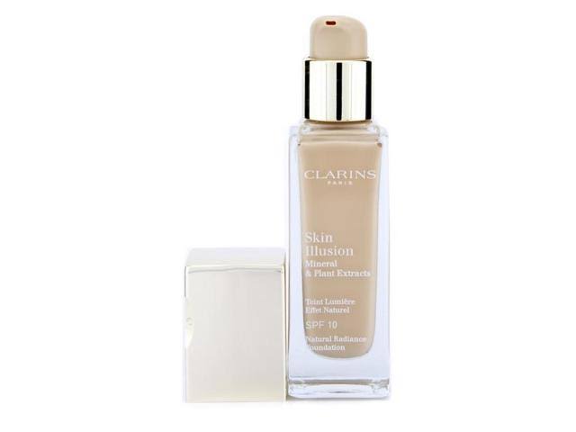 Clarins Skin Illusion Natural Radiance Foundation, SPF 10, Beige 107 - 30 ml bottle