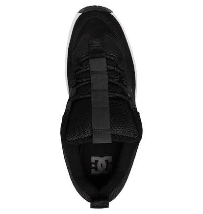DC Shoes Lynx OG Skate Shoes - Black/White 10.5