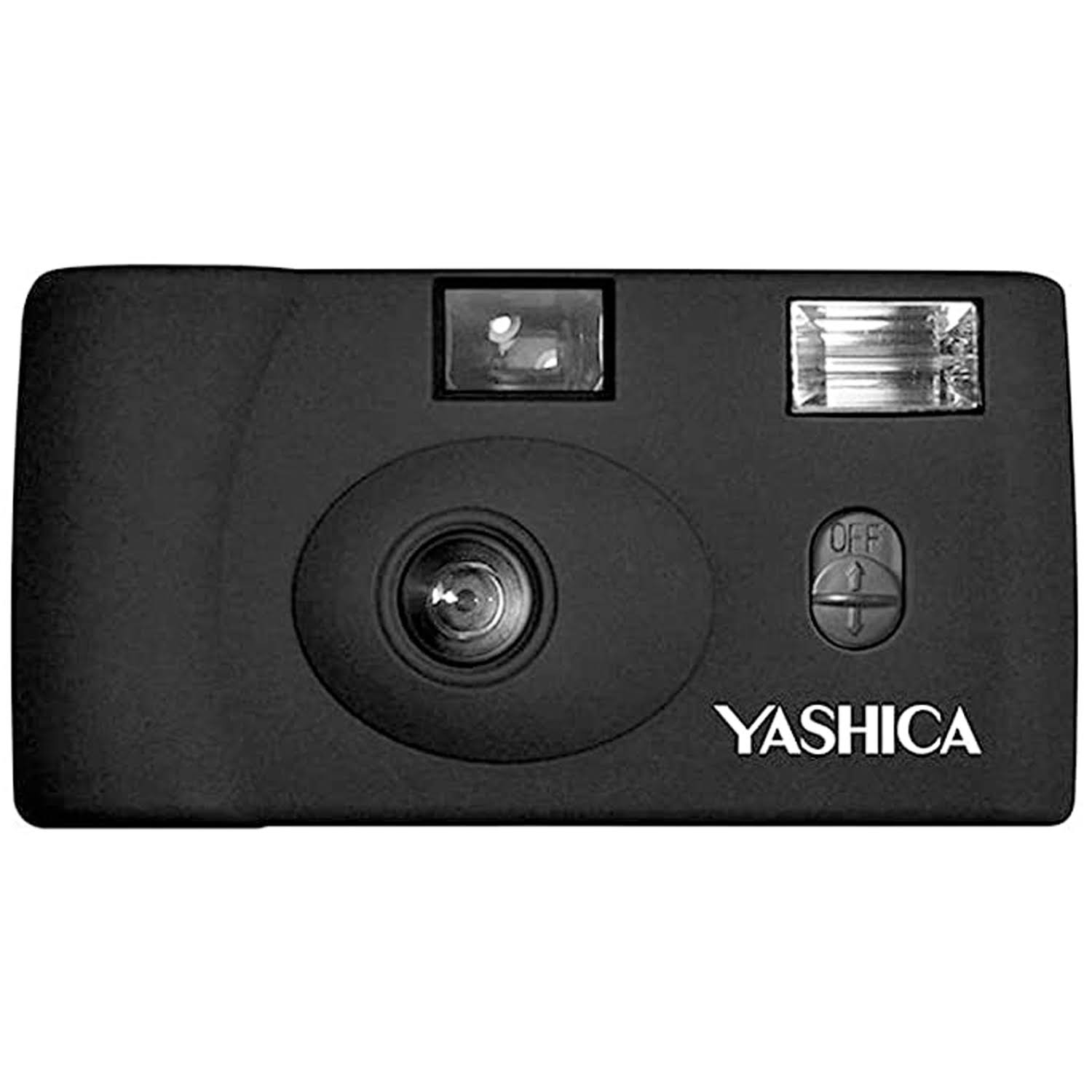 Yashica MF-1 Snapshot Art 35mm Film Camera Black