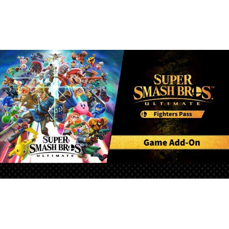 Super Smash Bros. Ultimate + Fighters Pass DLC Bundle [Switch Game]