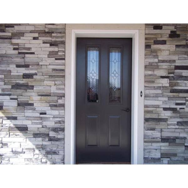 23.5 in. x 6 in. Colorado Gray Stone Veneer Siding (Flats)