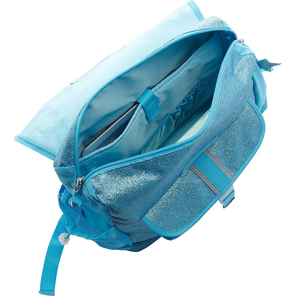 Bixbee Sparkalicious Glitter Backpack - Medium - Turquoise