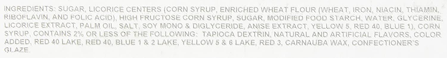 Jelly Belly Licorice Pastels - 10 lbs bulk