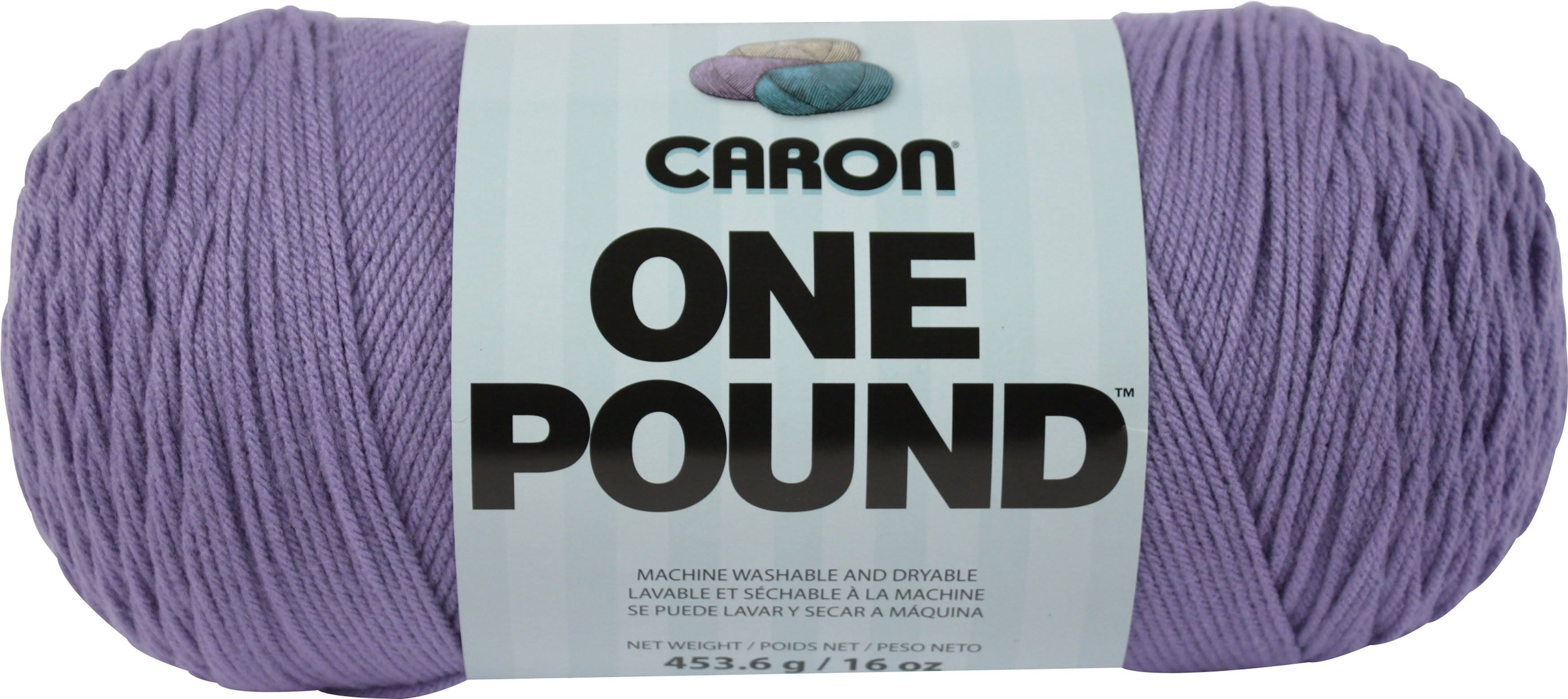 Caron One Pound Yarn - Lavender Blue, Multipack of 8