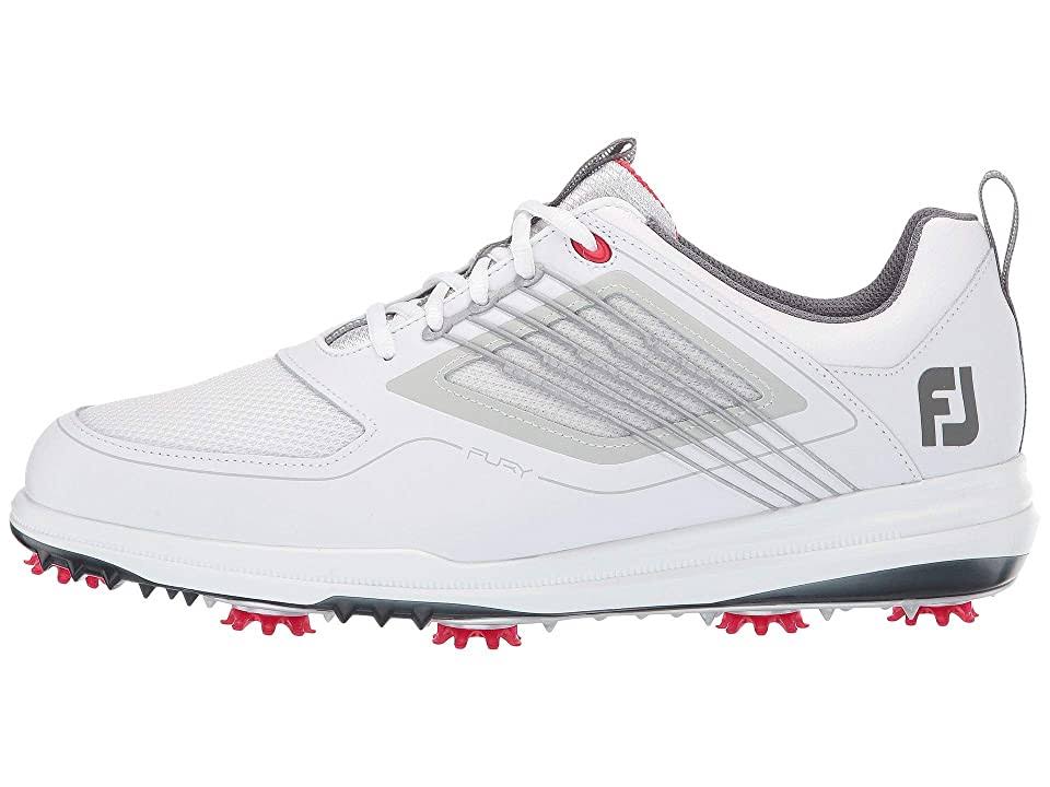 FootJoy Men's Fury Golf Shoes, White