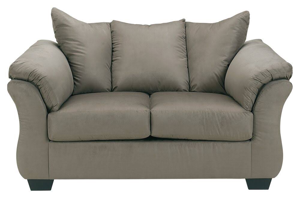 Darcy Cobblestone Loveseat by Ashley Furniture