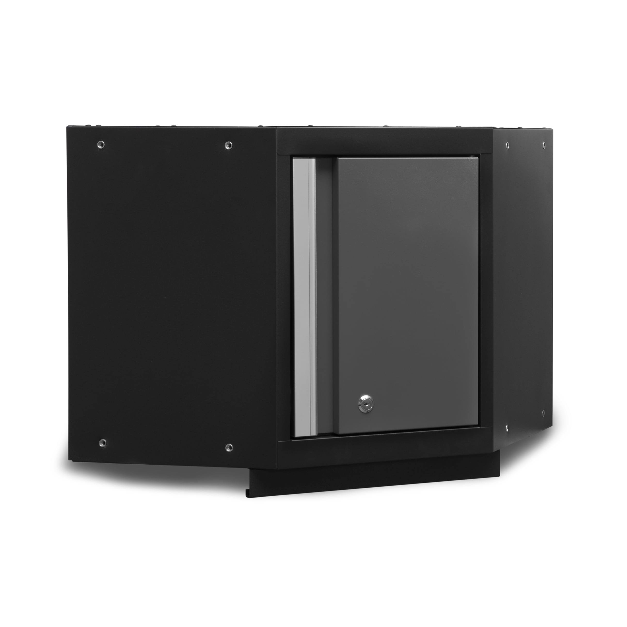 NewAge Products Bold 3.0 Series Gray Corner Wall Cabinet