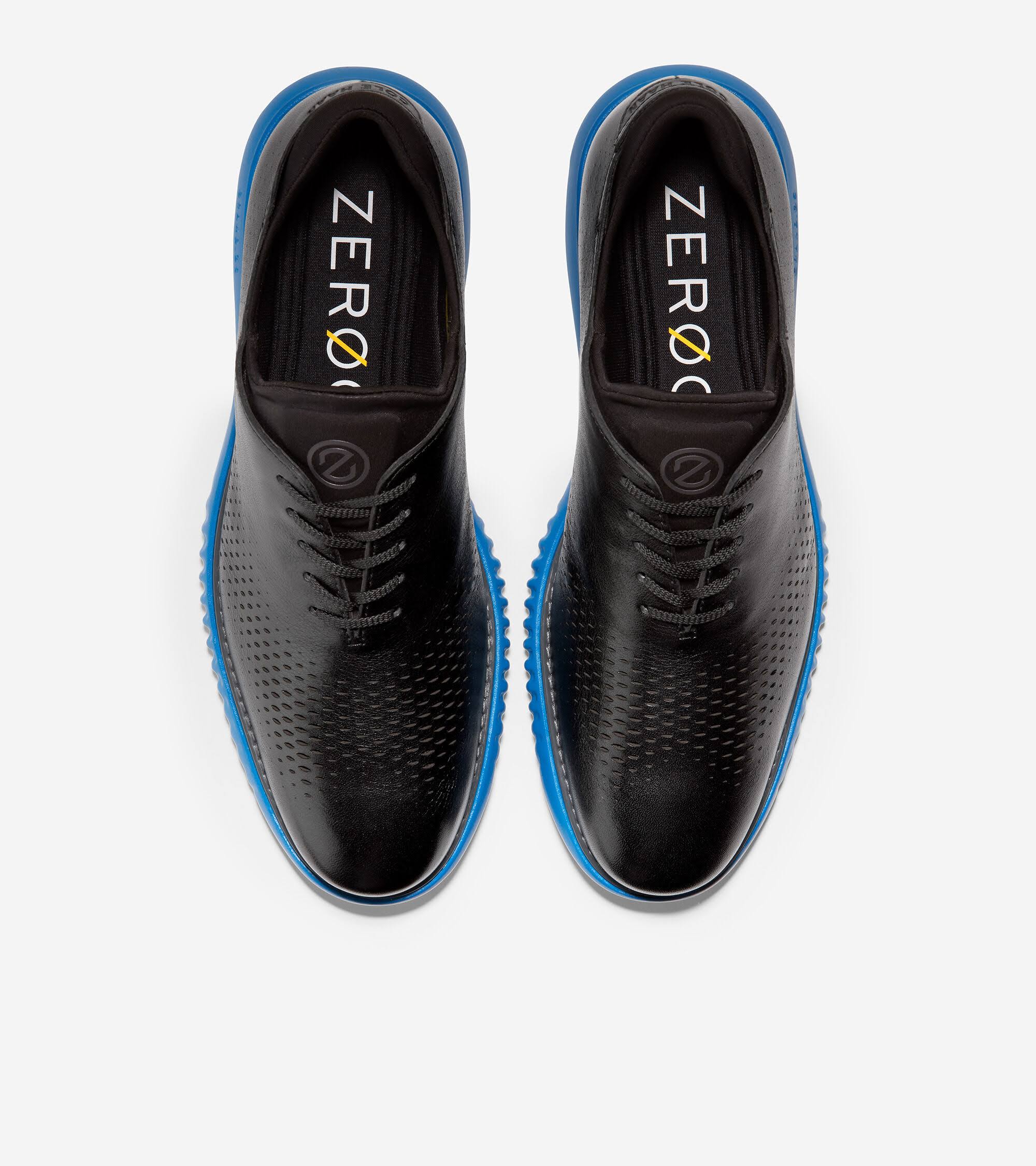 Cole Haan 2.ZER?GRAND Lined Laser Wingtip Oxford - Black - Oxfords
