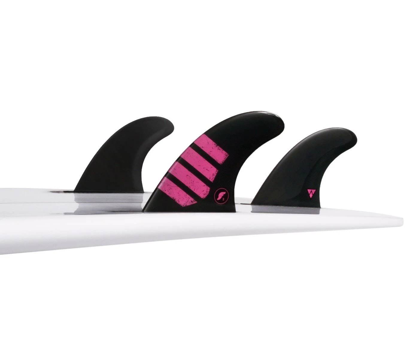 Futures F2 Alpha Thruster Fin - Carbon Pink
