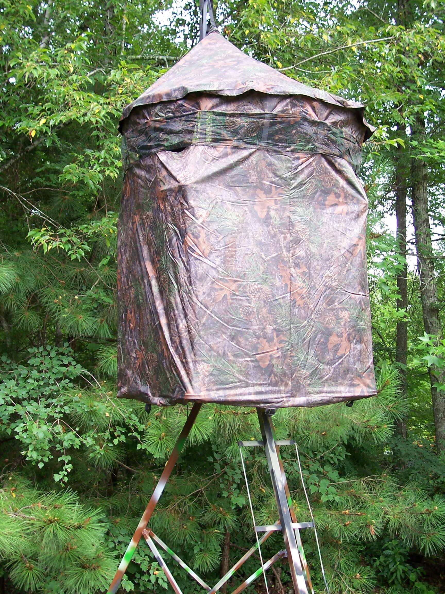 Chameleon Tree Stand Gun Blind by Cooper Hunting Same Day Shipping !
