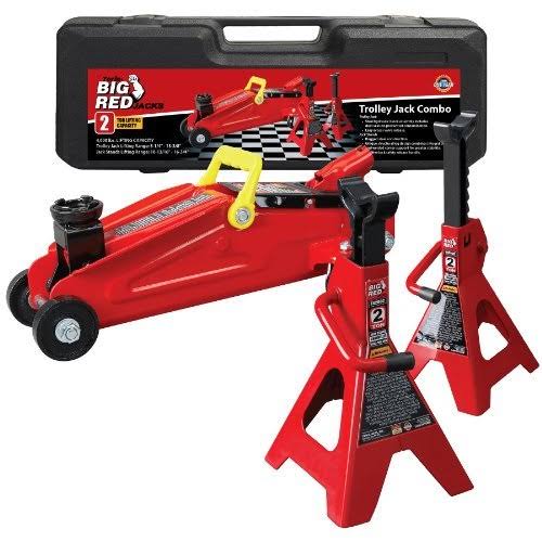 Torin T82001S Trolley Jack Combo - 2 Ton