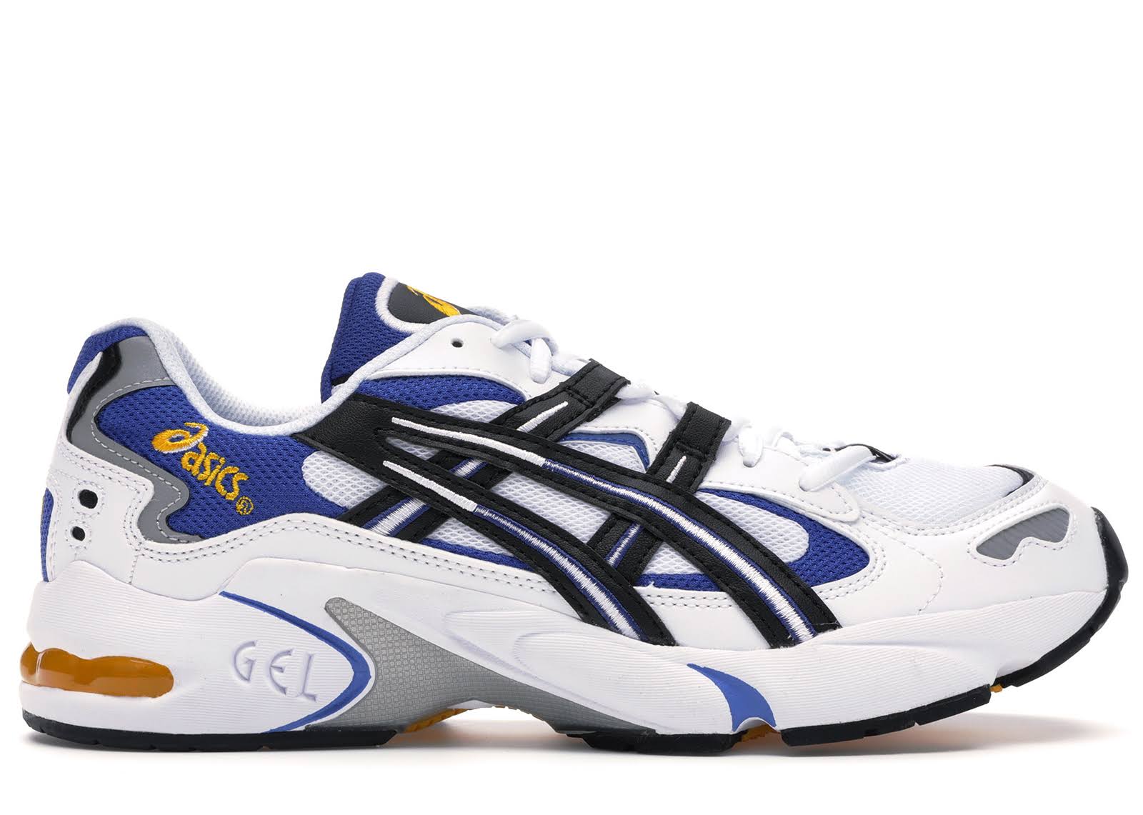 Asics White and Black Gel-Kayano 5 OG Sneakers - White