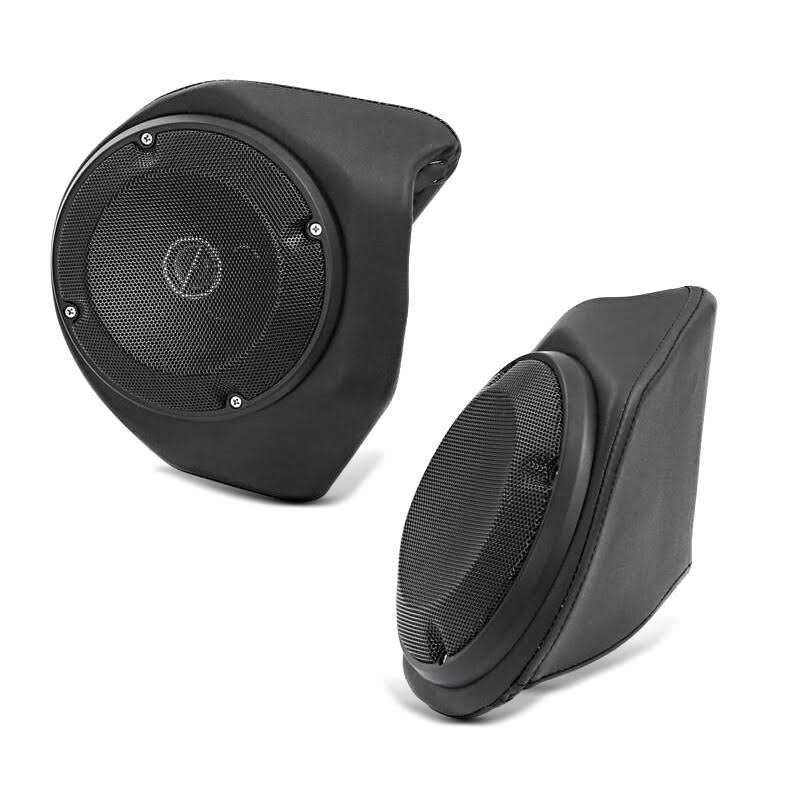 Rear Speaker Pods for Harley-Davidson King Tour Pak Top Box Touring 14-21 Craftride Black