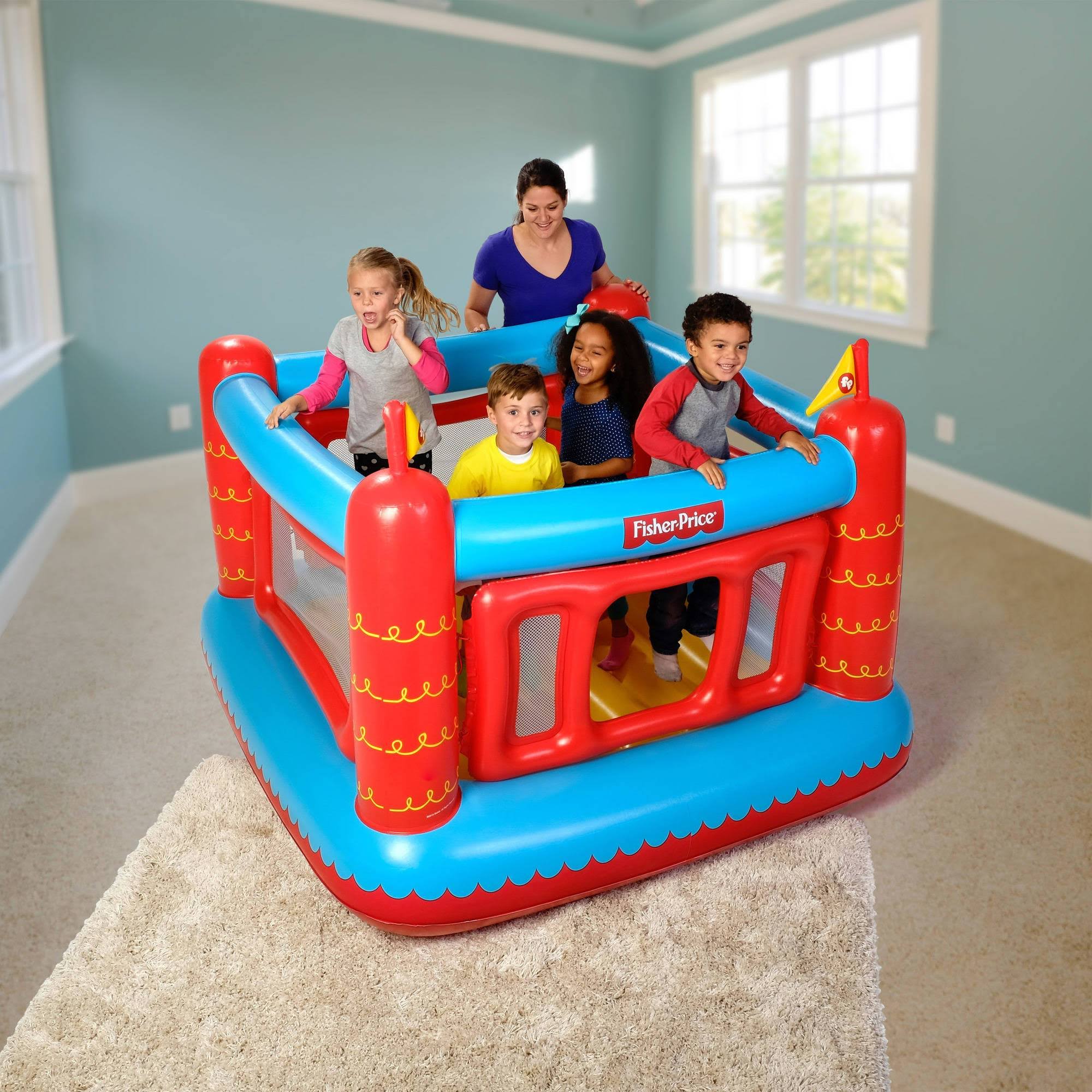 Fisher-Price Bouncetastic Bouncer with 50 Play Balls
